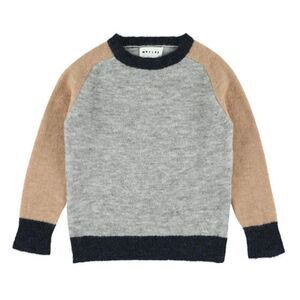 Morley ROCCO Sweater Boys - ALPACA - Pebble, Sz 8, $150 F27
